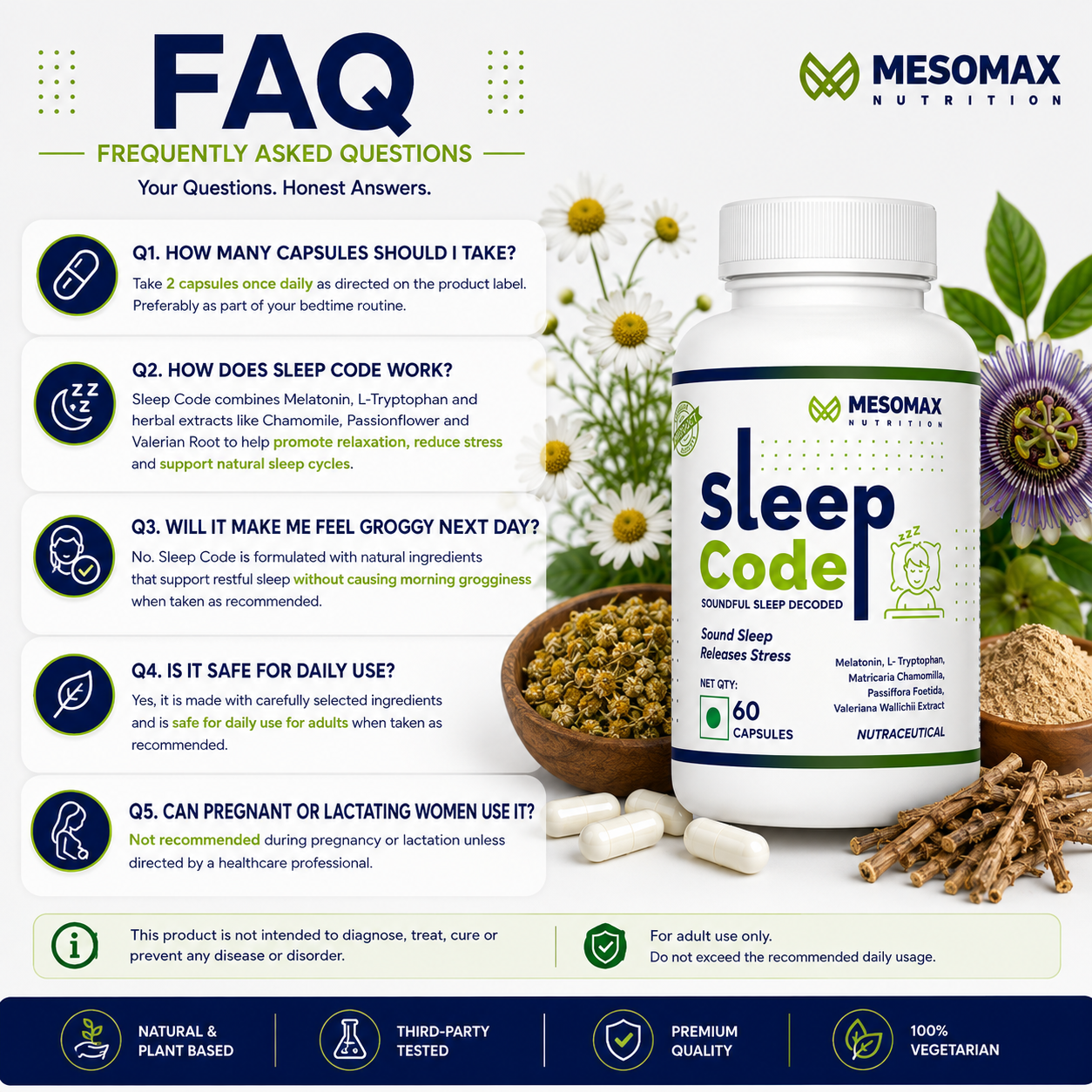 Mesomax Sleep Code | Soundful Sleep Decoded | Premium Sports Nutrition
