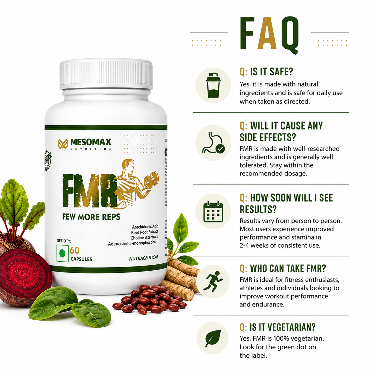 Mesomax Few More Reps (FMR) | Premium Sports Nutrition