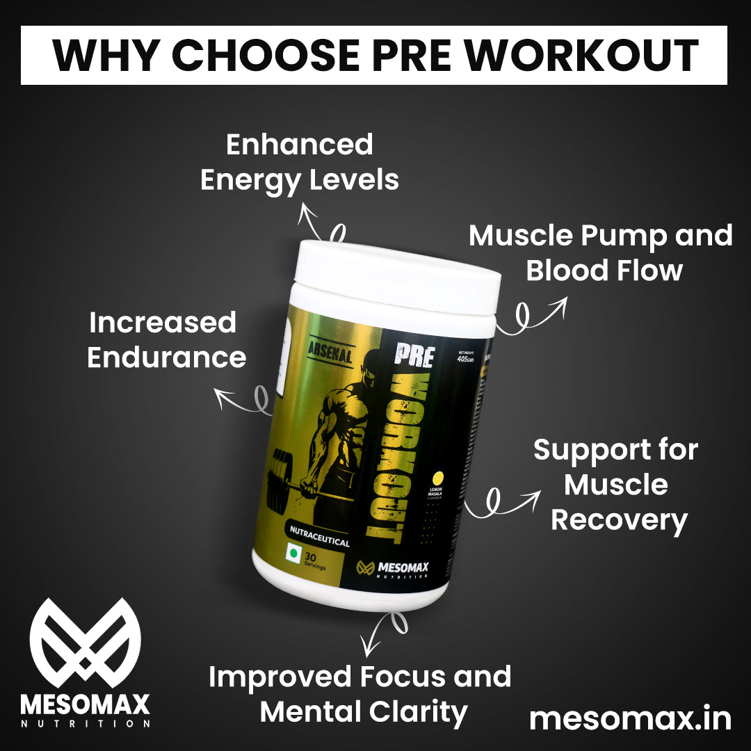 Pre-Workout Nutraceutical - Mesomax