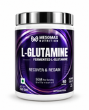 Mesomax Nutrition L-Glutamine 250g | Fermented L-Glutamine | 5g Per Serving | 50 Servings | Unflavoured
