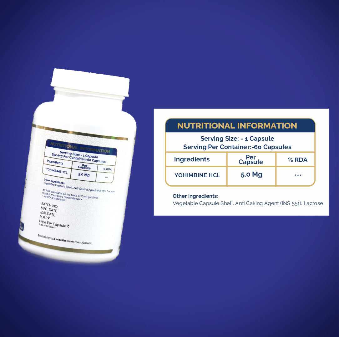 Yohimbine HCL - Mesomax