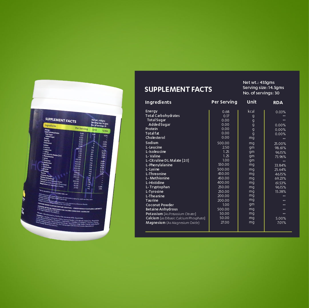 EAA - Essential Amino Acids - Mesomax